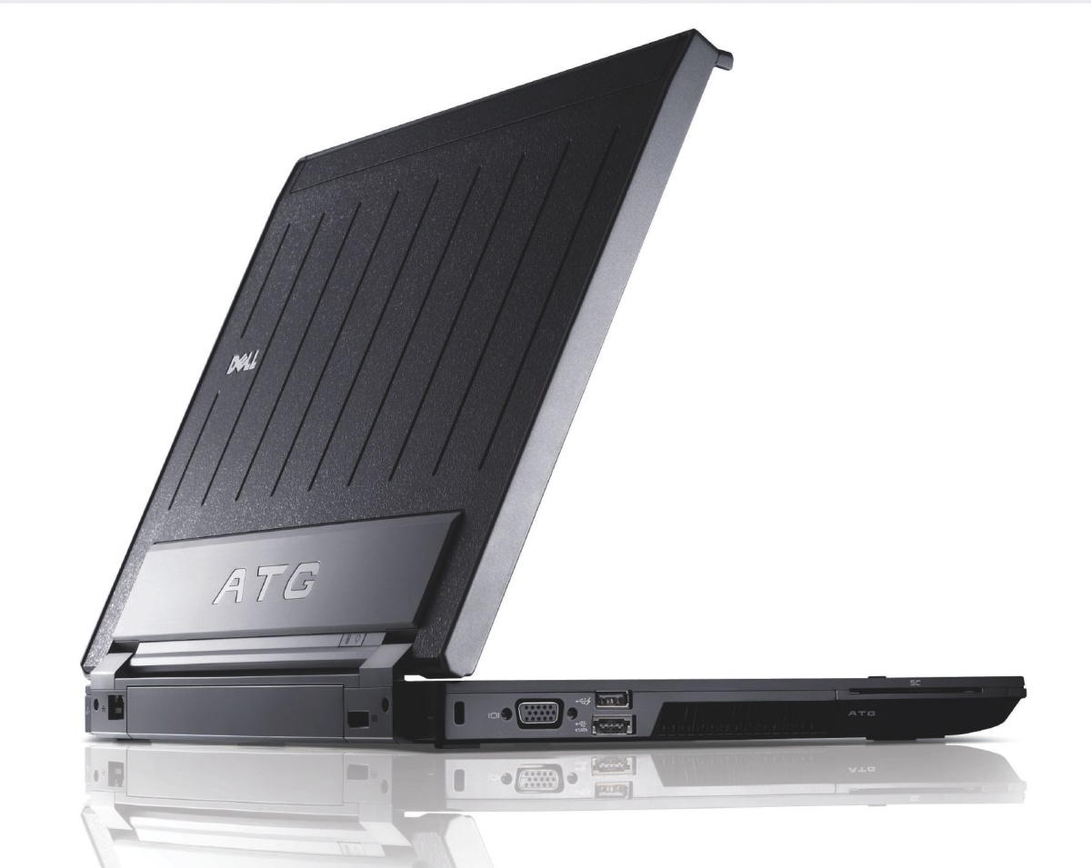 Das E6410 ATG ohne Gummiabdeckung